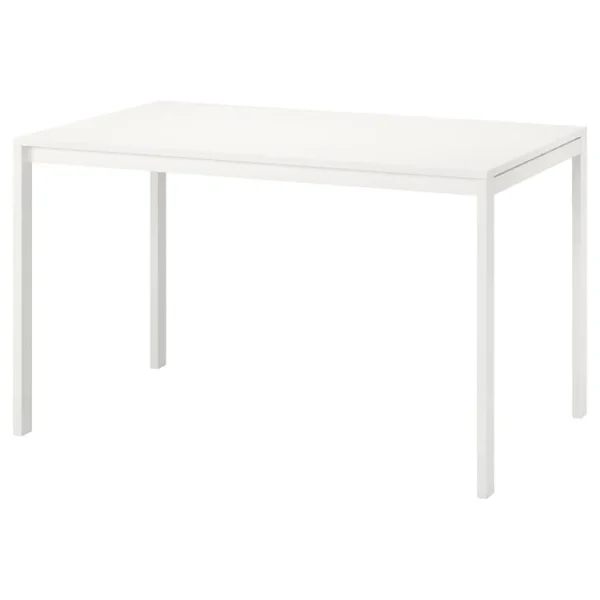 میز ایکیا سفید مدل 75*125 MELLTORP